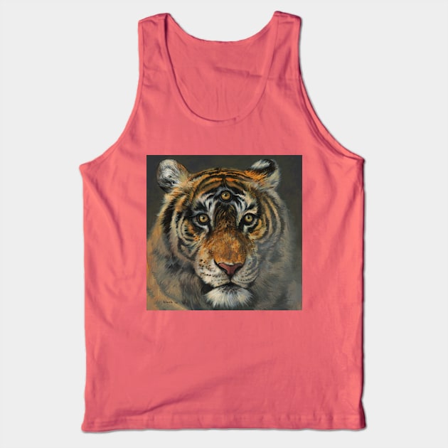 A Wise Tiger Tank Top by stevenrussellblack